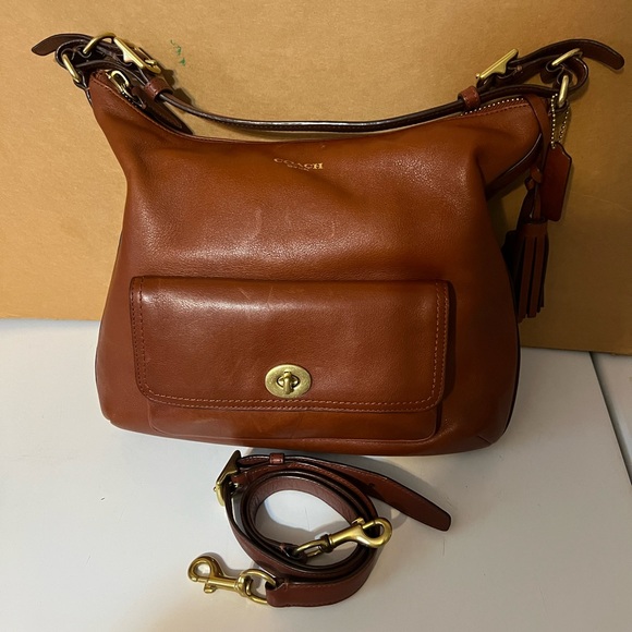 Coach British Tan Leather Hobo Bag - Picture 3 of 5